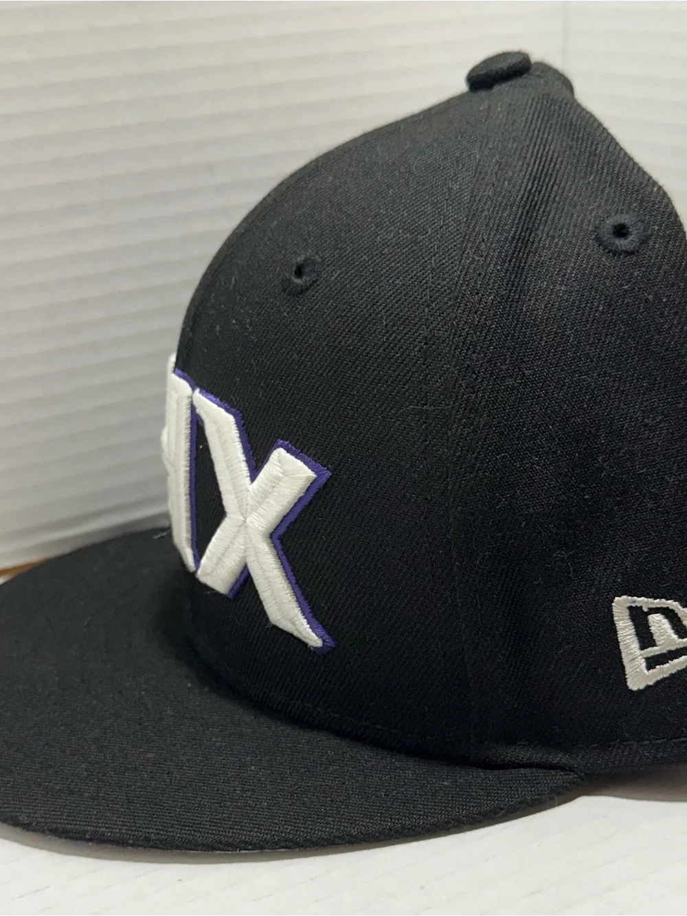 Phoenix Suns DIAMOND 75 CITY-SERIES ALTERNATE Black Fitted Hat by New Era 7 5/8
